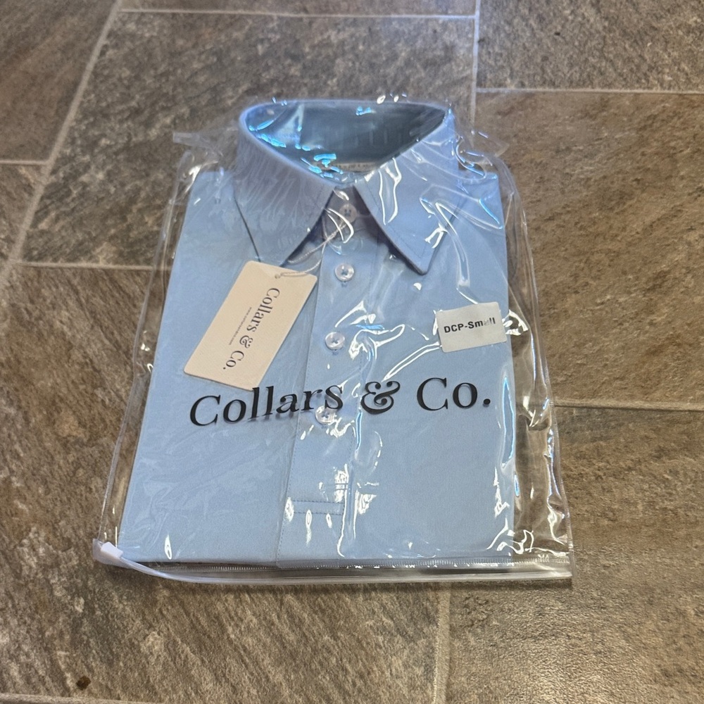 Sky Blue Dress Shirt for Men